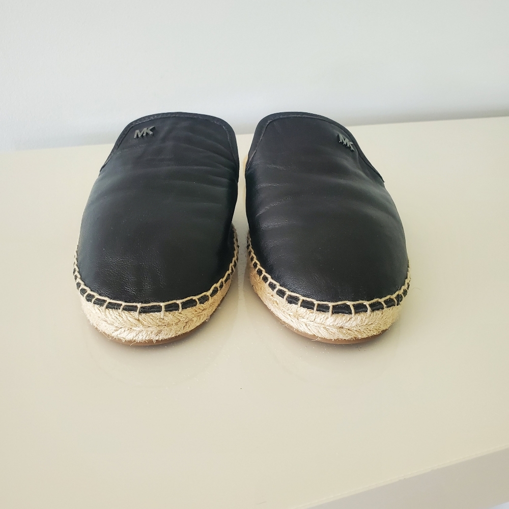 Michael Kors Leather Espadrille Mules Size 6 - Picture 6 of 7